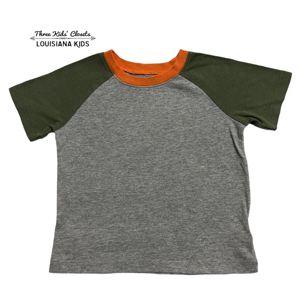 Old Navy 2T Fall Colors Raglan Tee Shirt